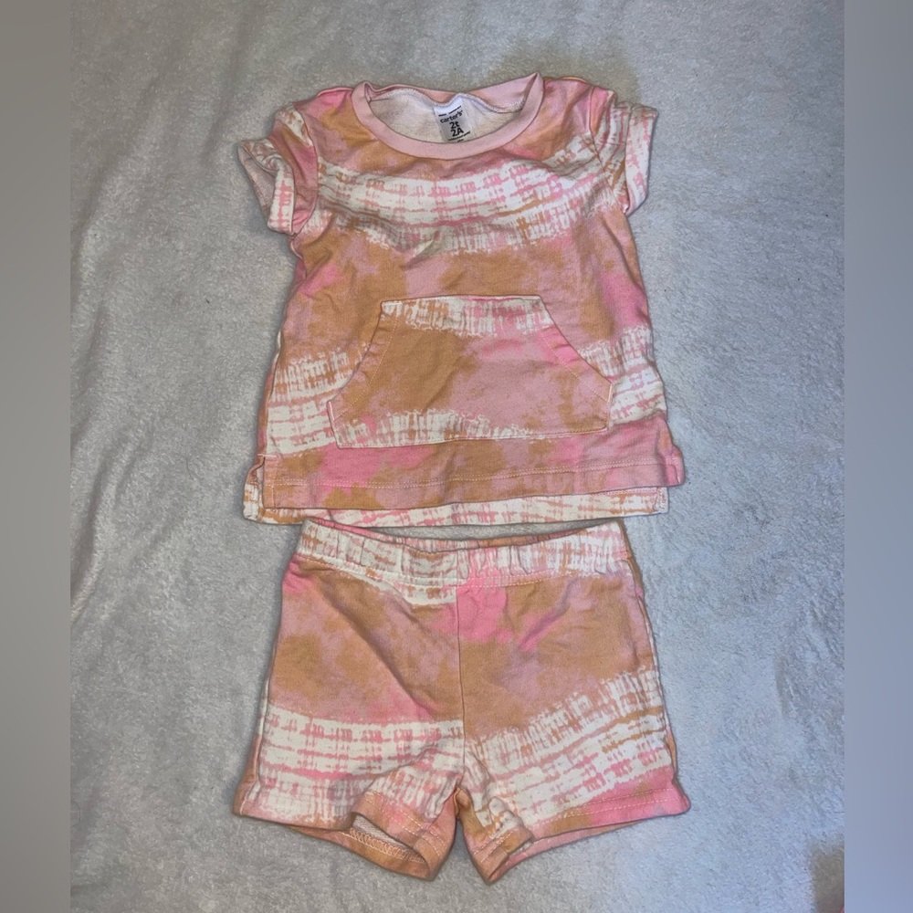 Carters tie dye outfit